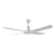Malibu IP55 52' ABS 4 Blade Ceiling Fan - White - Ideal for outdoor and coastal areas - IP55 Rated