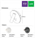 OSBOURNE | Matt Black Wall Light