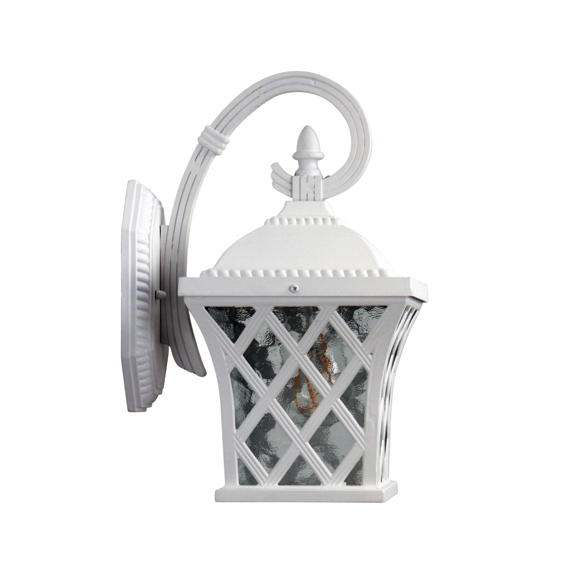 FAIRVIEW | White Exterior Wall Light
