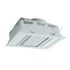 Phoenix 1000w Halogen 3 in 1 Bathroom Heater & High Extraction Exhaust Fan with 2 Tricolour LED Light Panels White