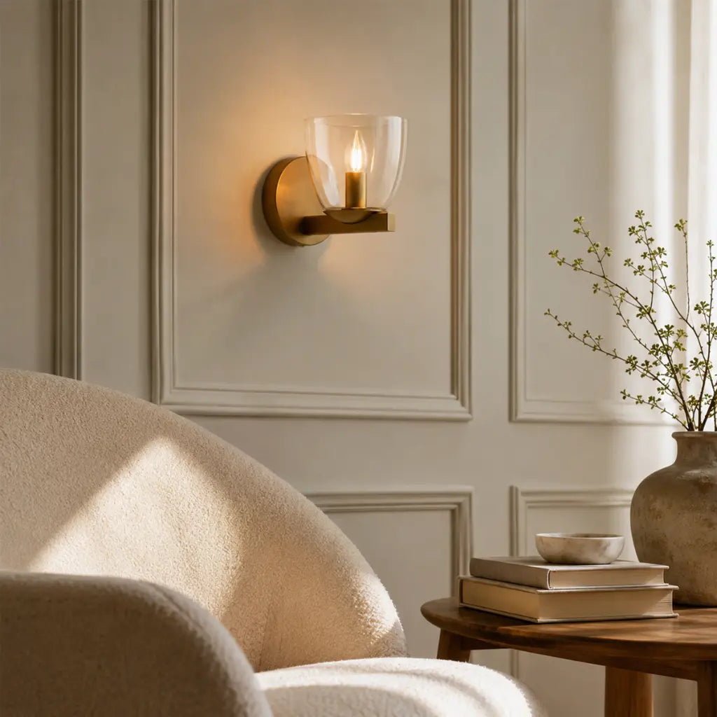 RADAM | Vintage Brass Wall Light