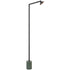 SATROM | Black Sand and Green Marble LED Floor Lamp