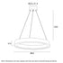 SERDA 63 | White LED Pendant