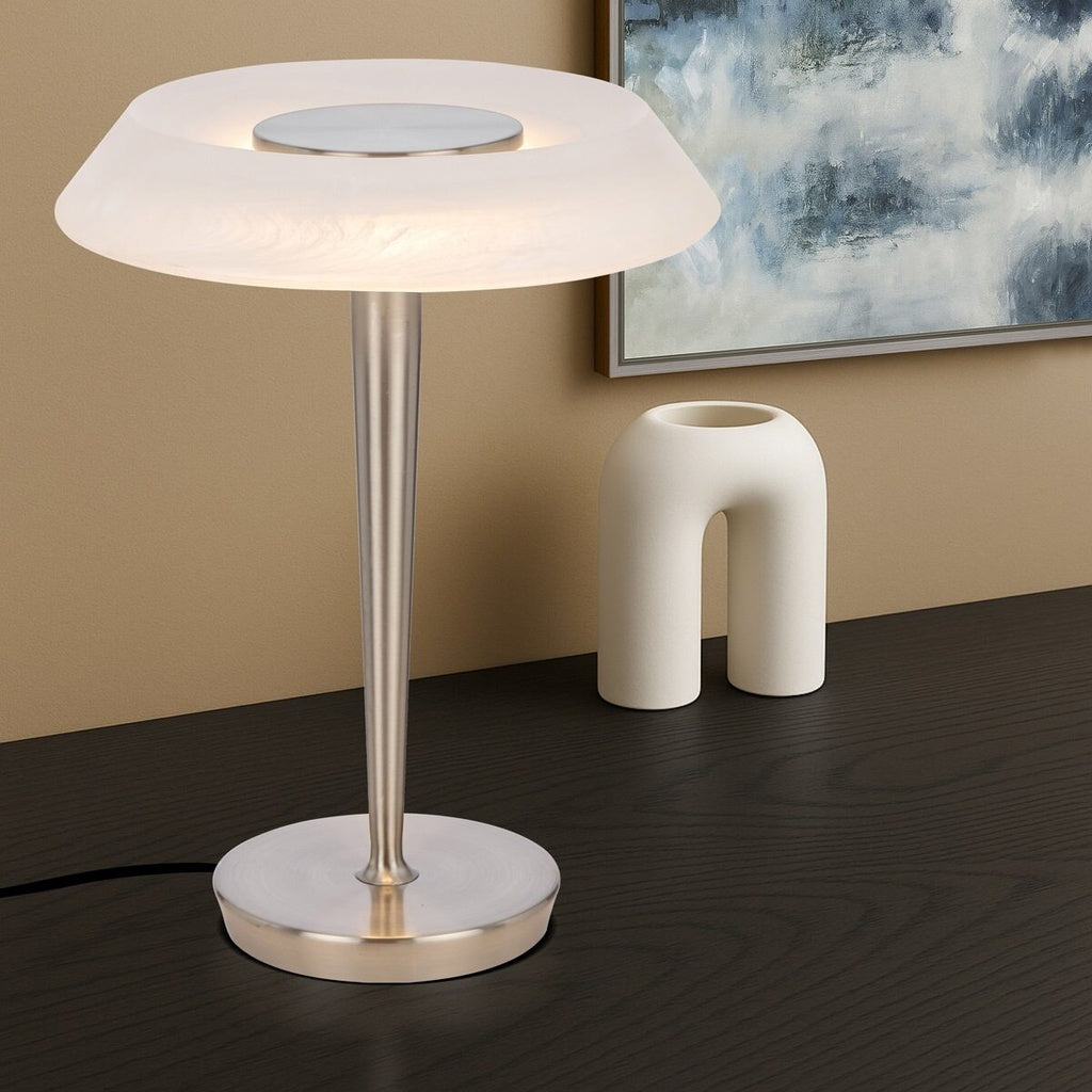 TEATRO | Nickel LED Table Lamp