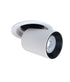 Tele1 White Retractable Downlight 8w Tri Colour 80mm