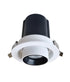 Tele1 White Retractable Downlight 8w Tri Colour 80mm