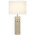 VALDA | Taupe and Linen Table Lamp