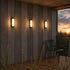 VIGGO | Black LED Outdoor Wall Light