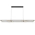 ZAFRA | Crystal & Black LED Pendant