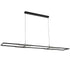 ZAFRA | Crystal & Black LED Pendant