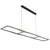 ZAFRA | Crystal & Black LED Pendant