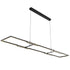 ZAFRA | Crystal & Black LED Pendant