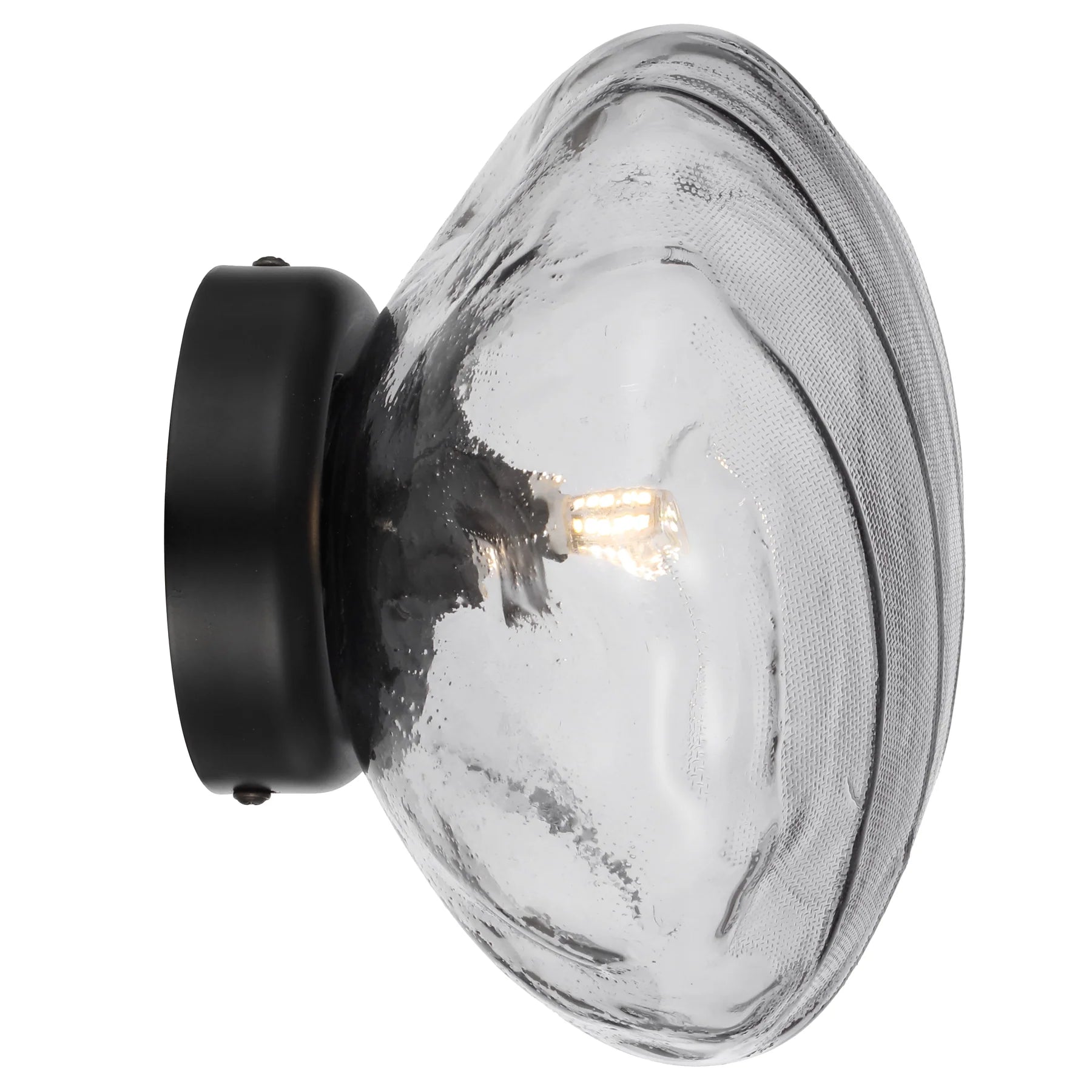 Zecca   Wall Bracket Black/Smoke