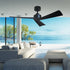 Bronte 52' DC Ceiling Fan Black