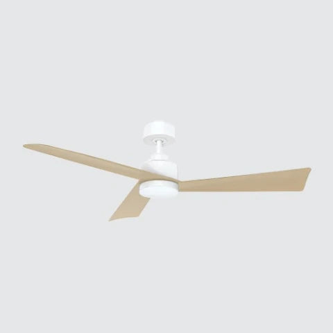 Bronte 52' DC Ceiling Fan and Light White/Oak