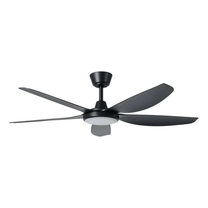 MIAMI 52 DC FAN 20W LED TRI-COLOUR - Black