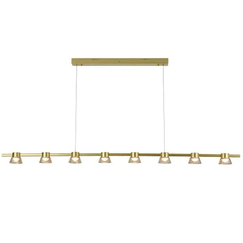 ROCKET | Gold LED Bar Pendant