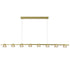 ROCKET | Gold LED Bar Pendant
