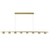 ROCKET | Gold LED Bar Pendant