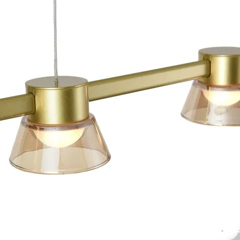 ROCKET | Gold LED Bar Pendant