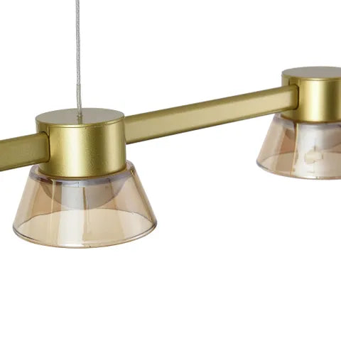 ROCKET | Gold LED Bar Pendant