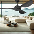 RANGER RWS 56" DC CEILING FAN BLACK