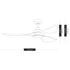 RANGER RWS 56" DC CEILING FAN BLACK
