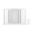 Apex 3in1 Bathroom Heater, Light and Exhaust - White