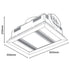 Apex 3in1 Bathroom Heater, Light and Exhaust - White