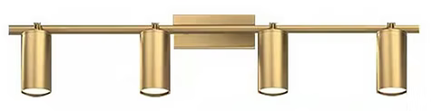 QL3832/4 GOLD | Gold 4 Light Spotlight