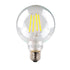 6w G95 Clear LED E27 Warm White Sphere