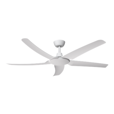 Hover 56' White DC Ceiling Fan
