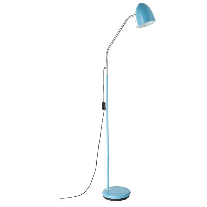 Lara Blue 1 Light Floor Lamp
