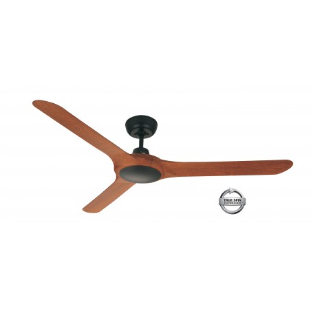 Spyda 62' Walnut Fan Only 3 Blade Indoor/Outdoor/Coastal