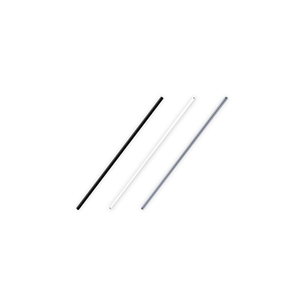 Spyda 900mm Extension Rod - Satin White - Includes wiring loom