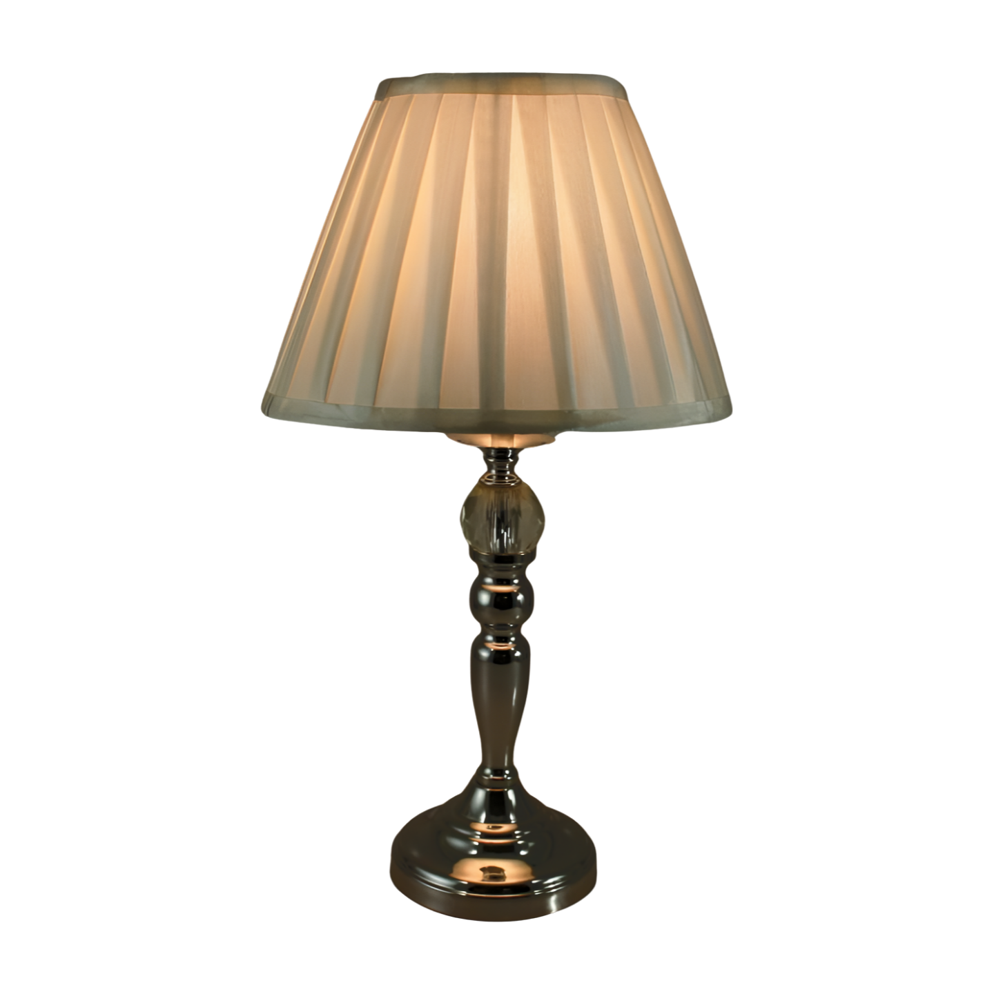 VICTORIA | Polished Chrome Touch Lamp