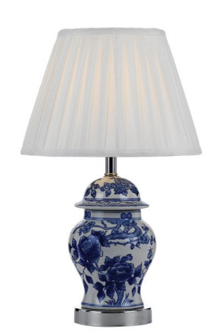 Ling Blue/White Table Lamp