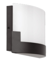 Solita 20 Wall Lamp 12w Led Tri Colour Black/Frost