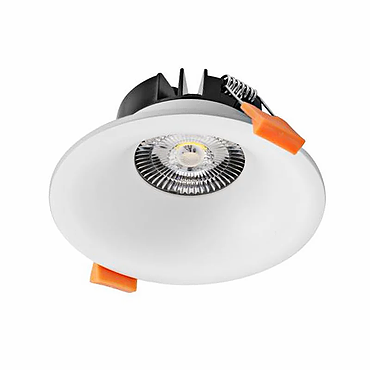 10w Low Glare White Tri Colour Downlight IP54