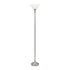 Logan Uplighter Brushed Chrome - E39