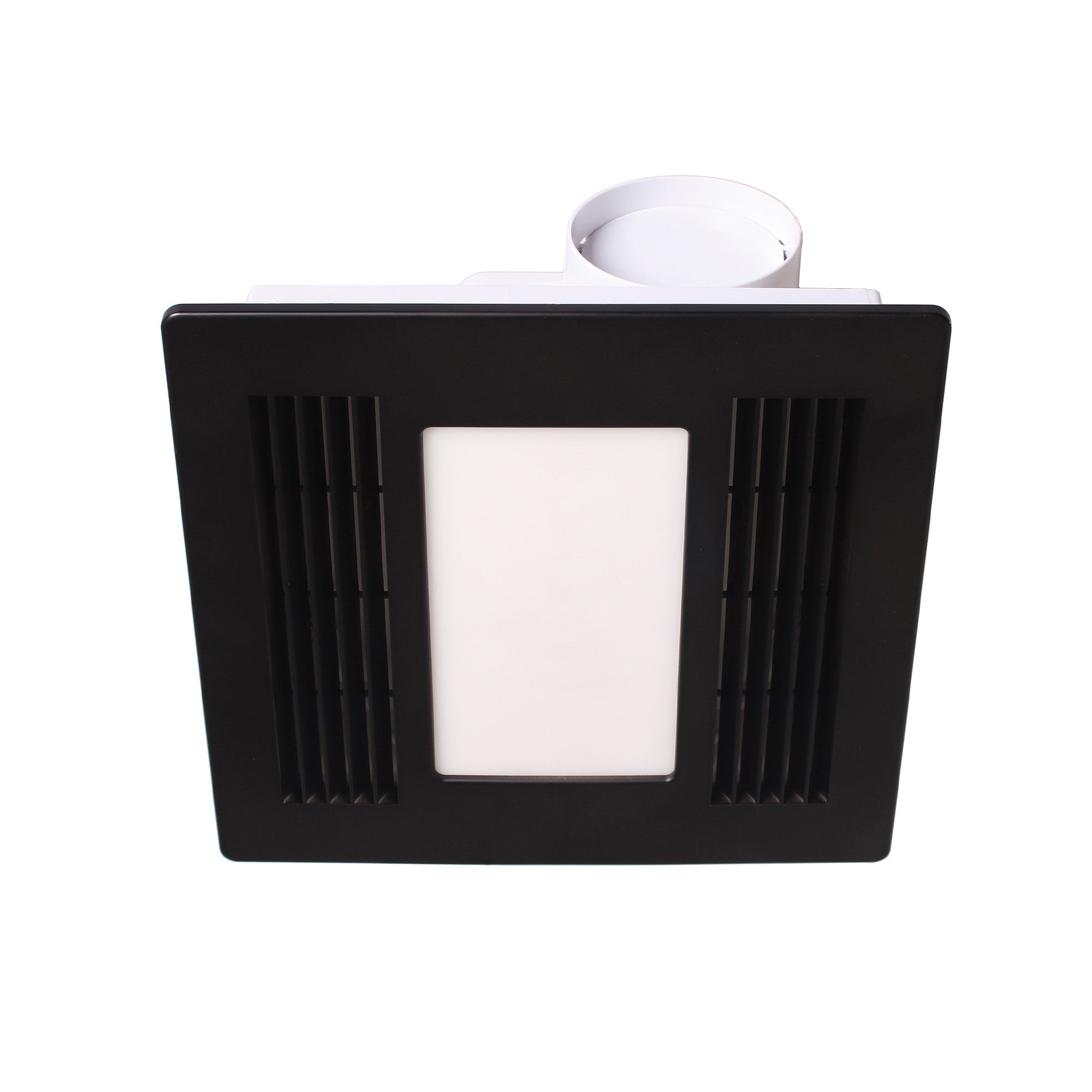 Aceline 240 CCT LED Square Black Exhaust Fan and Light