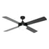 Caprice 52' Fan and Light Black