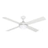 Caprice 52' White Fan and  Light