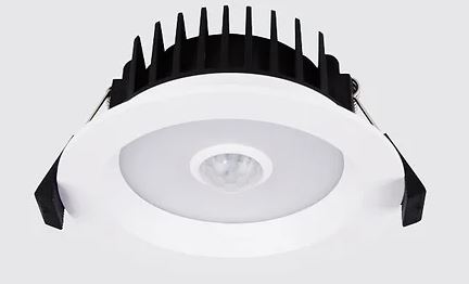 10w White LED Downlight with Sensor