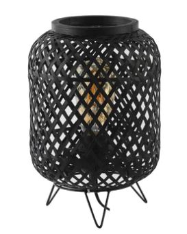Nelio Black Table Lamp
