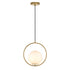 Edith Pendant Brushed Brass