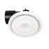 Emeline-II 10W LED 240 Round White Exhaust Fan and Light