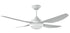 Harmony II - 48' White Fan and Light LED 18W Indoor/Covered Outdoor