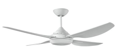 Harmony II 48' White Fan Only Indoor/Covered Outdoor