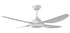 Harmony II 48' White Fan Only Indoor/Covered Outdoor